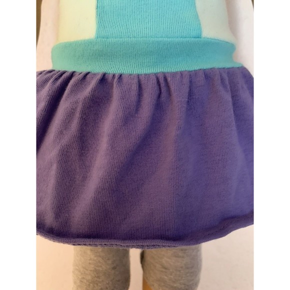American Girl COLOR BLOCK OUTFIT ONLY Dress Leggings for 18" Doll - Picture 6 of 14